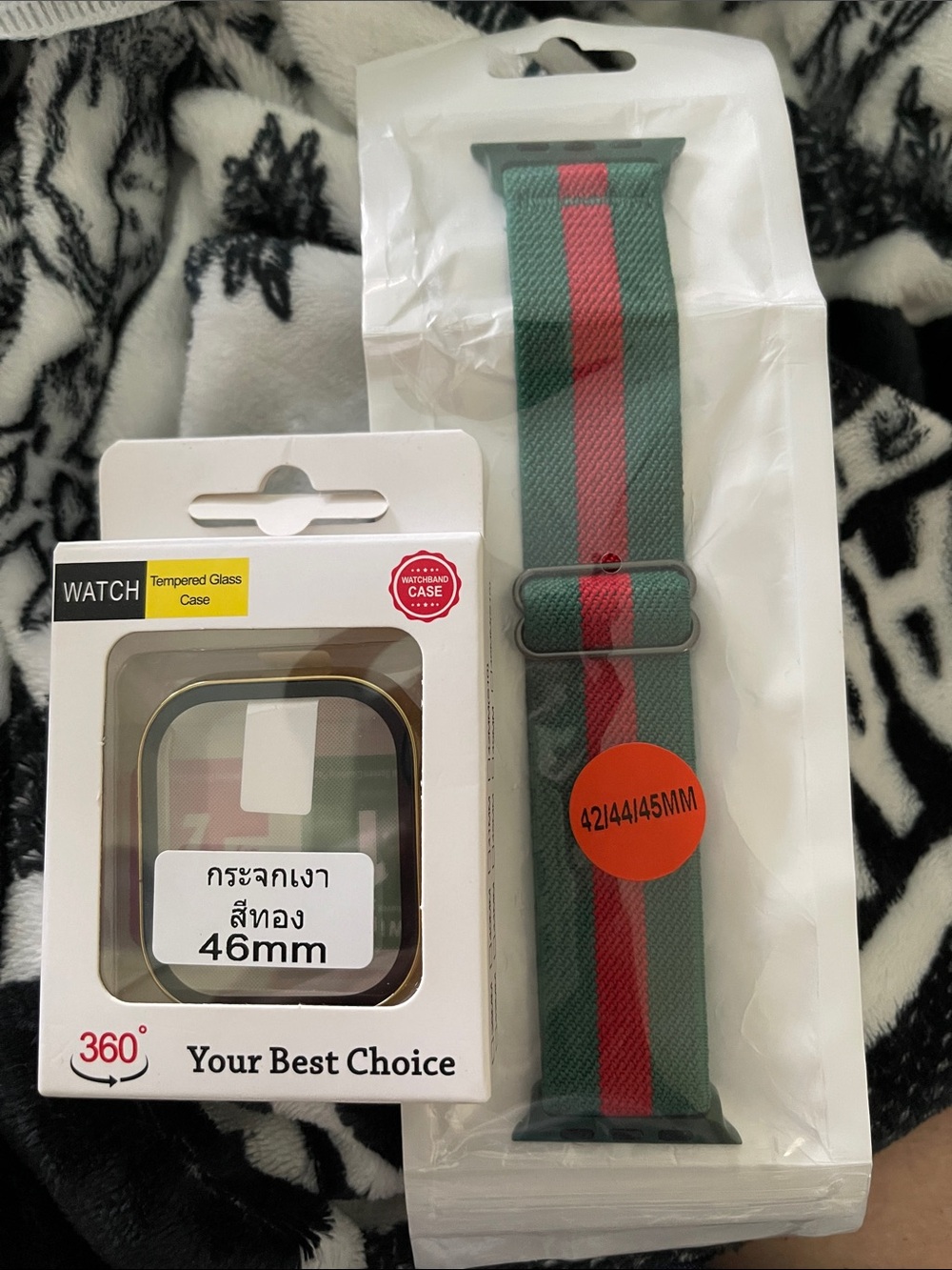 Apple watch strap and case